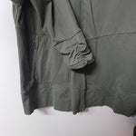 Lole Athletic Jacket Full Zip Womens XL Green Zipper Pocket Long Sleeve Active