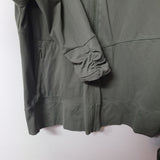 Lole Athletic Jacket Full Zip Womens XL Green Zipper Pocket Long Sleeve Active