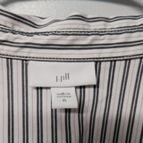 J Jill Striped Button Down Shirt Womens XL Professional Business Collared Top