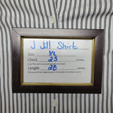 J Jill Striped Button Down Shirt Womens XL Professional Business Collared Top