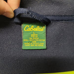 Cables Fleece Full Zip Jacket Dark Blue Pockets Mens Large Reg Fall Warm Basic