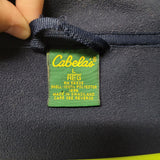 Cables Fleece Full Zip Jacket Dark Blue Pockets Mens Large Reg Fall Warm Basic