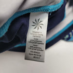 Athleta Athletic Top Shirt Womens XS Long Sleeve Workout Gym Blue Green Thumb