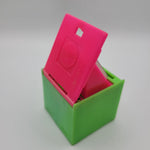 1972 Mattel Alphabet Pop Up Block Toy Plastic Vintage Letter B Boy Learn School