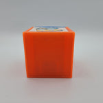 1972 Mattel Alphabet Pop Up Block Toy Plastic Vintage Letter Dog Learn School