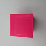 1972 Mattel Alphabet Pop Up Block Toy Plastic Vintage Letter Ice Cream Learn