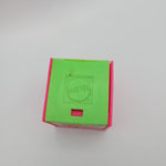 1972 Mattel Alphabet Pop Up Block Toy Plastic Vintage Letter Learn School Sun