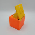 1972 Mattel Alphabet Pop Up Block Toy Plastic Vintage Letter Learn School Zebra