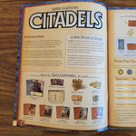 Citadels Instruction Manual Rules Booklet Bruno Faidutti Card Game Replacement