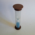 Mysterium Game Sand Timer Replacement Piece Blue Minute Mini Hourglass Plastic Games and Puzzles