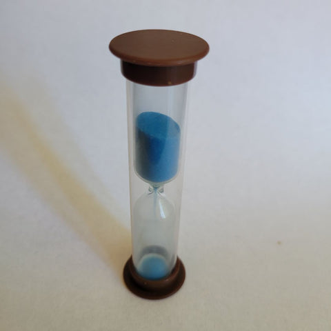 Mysterium Game Sand Timer Replacement Piece Blue Minute Mini Hourglass Plastic Games and Puzzles