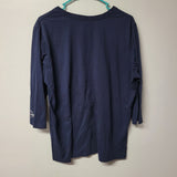 Be The Give Thirty-One Shirt Blue Heart Glitter Womens XL Bags Hostess Rep