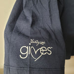 Be The Give Thirty-One Shirt Blue Heart Glitter Womens XL Bags Hostess Rep
