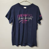 Dream Big Bright Thirty-One Shirt Blue Glitter Womens XL Bags Hostess Rep