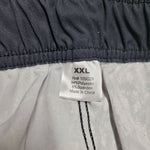 Camouflage Swim Trunks Shorts Mens XXL Black Pocket No Liner Drawstring Waist