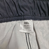 Camouflage Swim Trunks Shorts Mens XXL Black Pocket No Liner Drawstring Waist