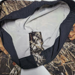 Camouflage Swim Trunks Shorts Mens XXL Black Pocket No Liner Drawstring Waist