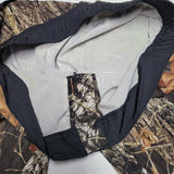 Camouflage Swim Trunks Shorts Mens XXL Black Pocket No Liner Drawstring Waist