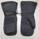Snowmobile Mittens Adjustable Strap Thinsulate Waterproof Black Small Winter