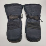 Snowmobile Mittens Adjustable Strap Thinsulate Waterproof Black Small Winter