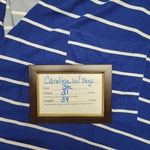 Lularoe Caroline Cardigan Sweater Open Front Blue Striped Womens 2XL Tags Casual