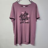 Lularoe Tee Shirt Top Tiger Roses Pink Womens Plus 3XL Basic Classic Casual
