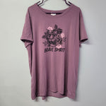 Lularoe Tee Shirt Top Tiger Roses Pink Womens Plus 3XL Basic Classic Casual