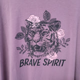 Lularoe Tee Shirt Top Tiger Roses Pink Womens Plus 3XL Basic Classic Casual