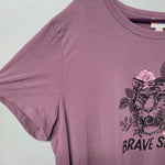 Lularoe Tee Shirt Top Tiger Roses Pink Womens Plus 3XL Basic Classic Casual