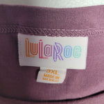 Lularoe Tee Shirt Top Tiger Roses Pink Womens Plus 3XL Basic Classic Casual
