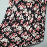 Lularoe Dress Button Down Floral Pink Wimens Plus 3XL Mid Summer V Neck