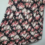 Lularoe Dress Button Down Floral Pink Wimens Plus 3XL Mid Summer V Neck