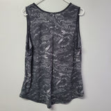 Lularoe Tank Top Rock Roll Guitar Gray Womens Plus 3XL Feel it in Your Bones