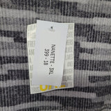 Lularoe Nanette Wrapp Cardigan Pleated Back Gray Womens Plus 3XL Soft Tags Fall