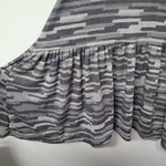 Lularoe Nanette Wrapp Cardigan Pleated Back Gray Womens Plus 3XL Soft Tags Fall