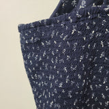 Old Navy Spaghetti Strap Tie Dress Blue Floral Womens 3X Plus Short Adjustable