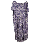 Lularoe Long Maxi Dress Pockets Purple Womens Plus Size 3XL Soft Comfortable