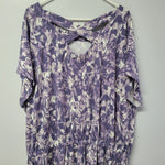 Lularoe Long Maxi Dress Pockets Purple Womens Plus Size 3XL Soft Comfortable