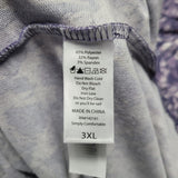 Lularoe Long Maxi Dress Pockets Purple Womens Plus Size 3XL Soft Comfortable