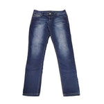 Maurices Jeans Blue Denim Skinny Ankle Sequins Embroidered Pockets Womens L Reg