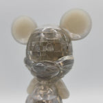 Disney Mickey Crystal Puzzle 3D Gray Layers Vertical Stack Standing Mouse 5 Inch