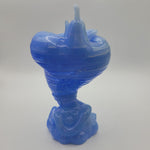 Disney Crystal Puzzle 3D Genie Aladdin Layer Vertical Stack Standing 5 Inch