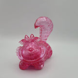 Disney Crystal Puzzles 3D Stacking Completed Lot of 3 Glued Figures Cheshire Cat