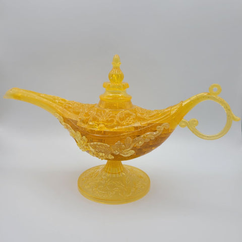 Disney Aladdin Lamp Crystal Puzzle 3D Layers Vertical Stacking Lid Completed