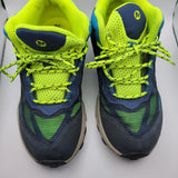 Merrell Sneaker Shoes Boys US3 UK2 EU34 Kids Blue Green Lace Up Gym Play School