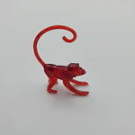 Vintage Cocktail Hanger Marker Zoo Animals 1960s Neon Pink Elephant Monkeys Mix