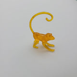 Vintage Cocktail Hanger Marker Zoo Animals 1960s Neon Pink Elephant Monkeys Mix