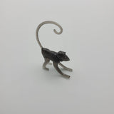 Vintage Cocktail Hanger Marker Zoo Animals 1960s Neon Pink Elephant Monkeys Mix