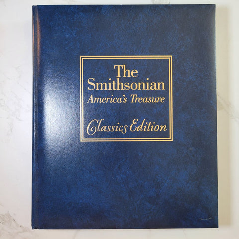 Smithsonian Book Americas Treasure Classics Edition Hardcover 1995 Blue Photos
