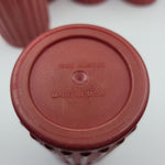 Yahtzee Texas Hold Em Game Red Dice Cup Replacement 5 Pieces Vintage Poker